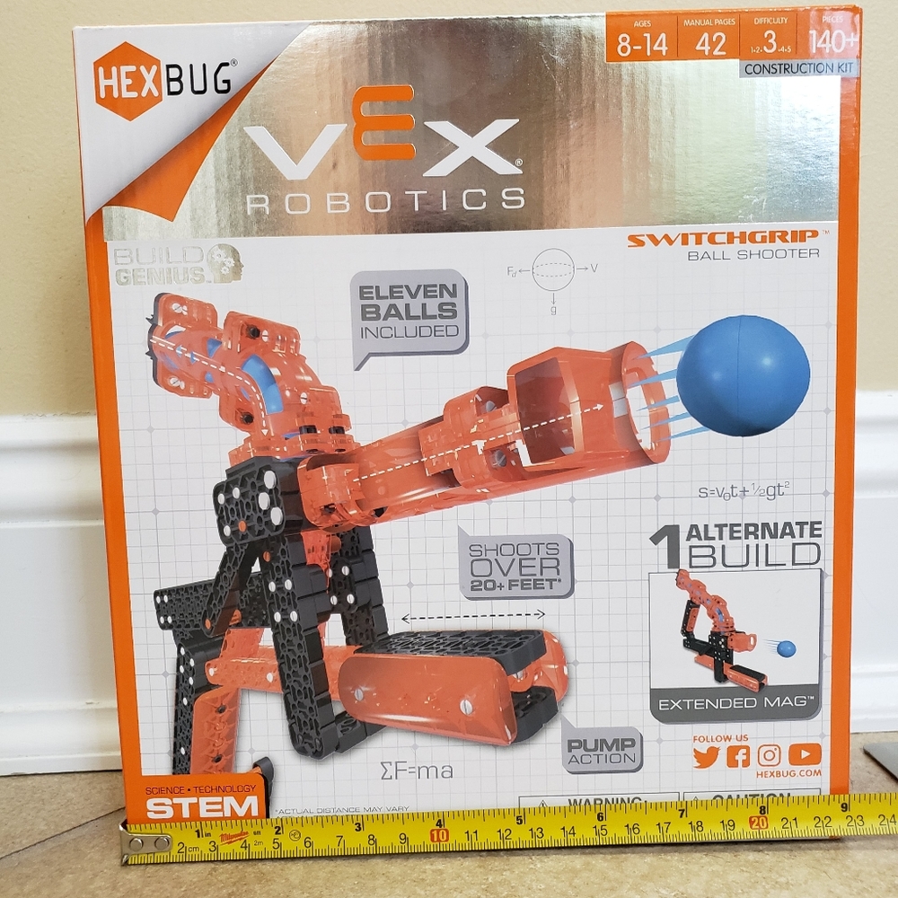 Hexbug Vex Robotics SwitchGrip Ball Shooter